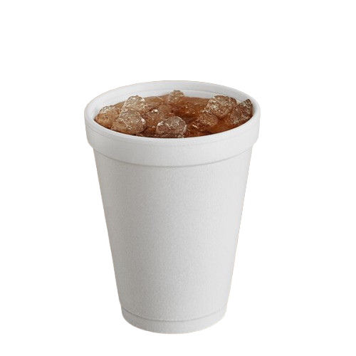 Dart Mfg. White Foam Cup 10 oz. 10J10 - 1000/Case