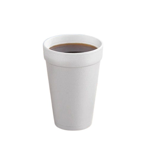 Dart Mfg. White Foam Cup 16 oz. 16J16 - 1000/Case