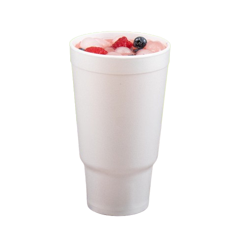 Dart Mfg. White Foam Cup With Pedestal Foot 32 oz. 32AJ20 - 400/Case