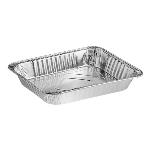 Aluminum Foil Pan Half Size Medium Depth - 100/Case