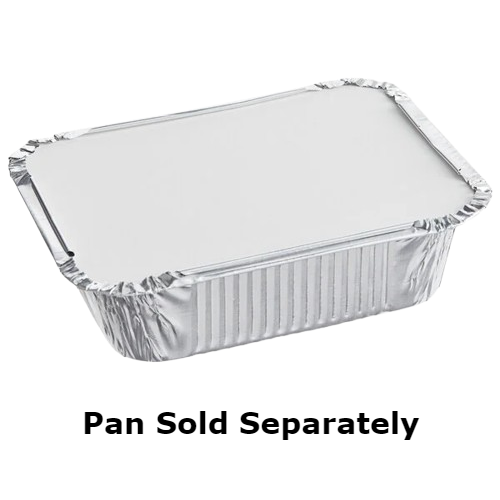 Board Lid For 1 lb. Aluminum Oblong Foil Pan - 1000/Case