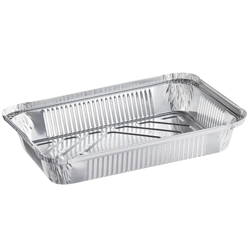 HFA Aluminum Shallow Foil Pan 1-1/2 lb. 2061-30-500 - 500/Case