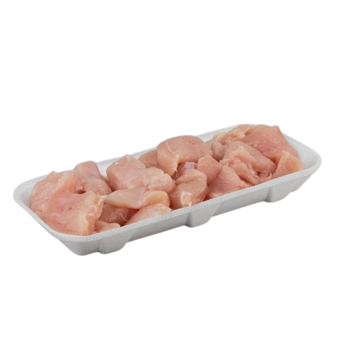 Foam Meat Tray (#1.5) White 7-7/16" x 3-3/4" x 7/8" - 1000/Case