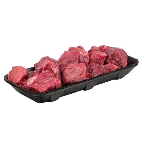 Foam Meat Tray (#1.5) Black 7-7/16" x 3-3/4" x 7/8" - 1000/Case