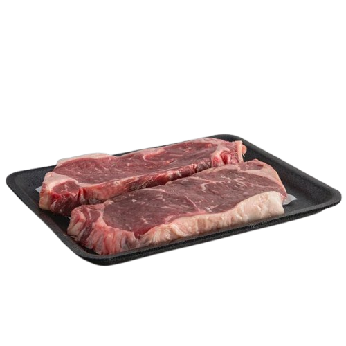 Foam Meat Tray (#34/4S) Black 9-1/4" x 7-1/4" x 1/2" - 500/Case