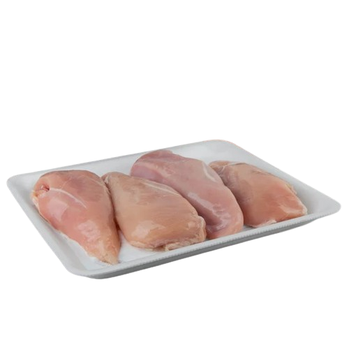 Foam Meat Tray (#9L) White 11-3/4" x 9-3/4" x 1/2" - 200/Case