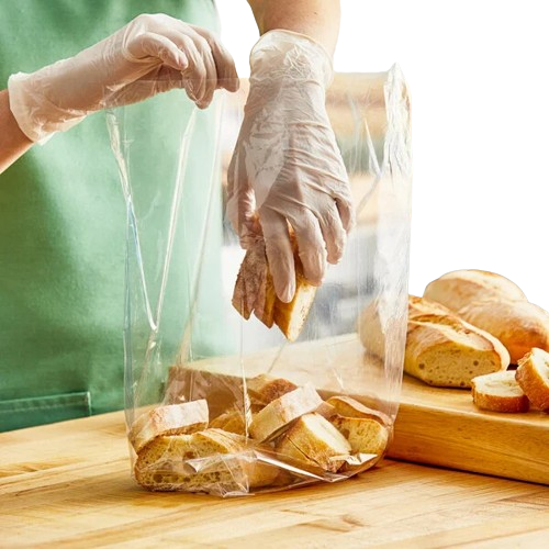 Poly Food Bag Clear 8" x 3" x 15" - 1000/Case