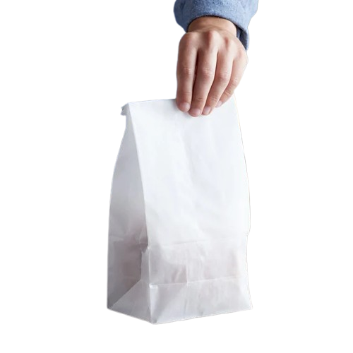 Dubl Wax® White Bag 4 lb. 5" x 3-1/8" x 9-11/16" 300294 - 1000/Case