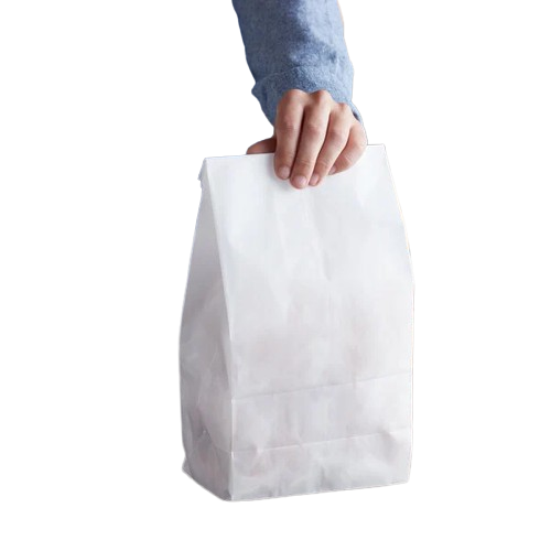 Dubl Wax® White Bag 8 lb. 6-1/8" x 4" x 12-3/8" 300298 - 1000/Case