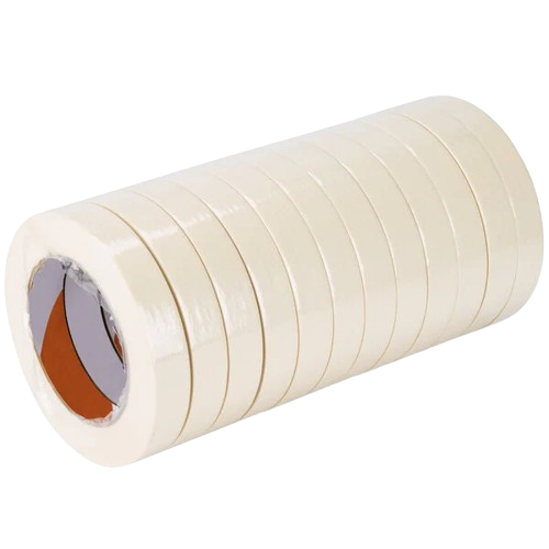 Shurtape General Purpose Masking Tape Roll 0.75" x 60 Yards - 12/Pack