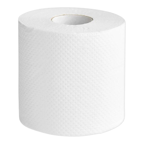 Toilet Paper Single Roll 2-Ply - 96/Case