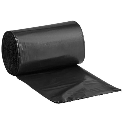 Trash Bag 7-10 Gallon Black 24" x 23" - 500/Case