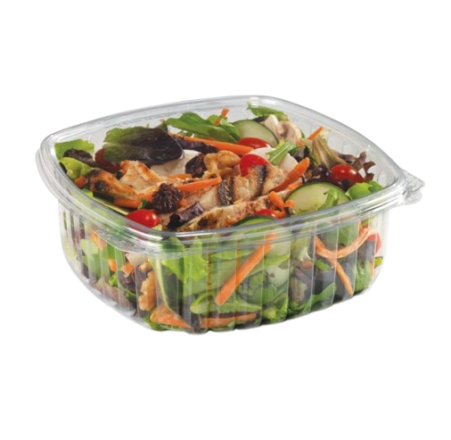 Placon CRYSTAL SEAL® Clear Hinged Container 48 oz. CS48 - 200/Case