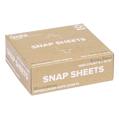 Deli Snap Sheets 6" x 10.75" - 1000 Per Case