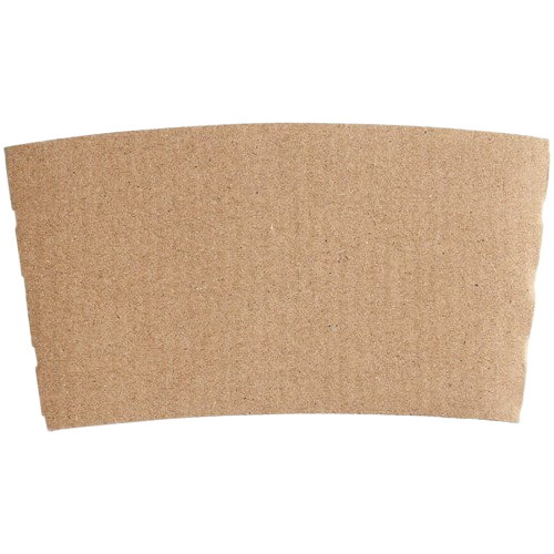 Paper Hot Cup Sleeve Kraft - 1000/Case