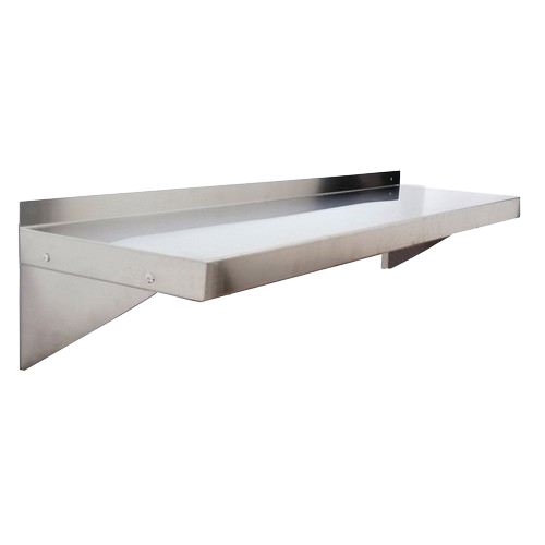 Atosa MixRite Stainless Steel Wall-Mounted Shelf 96" W x 12" D