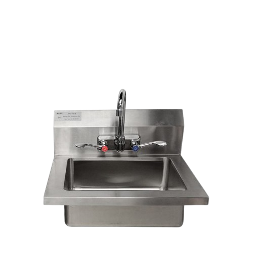 Atosa MixRite Stainless Steel Hand Sink Wall Mount 18" W