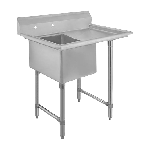 Klinger's Stainless Steel Elite Sink One Compartment 50-1/2" W