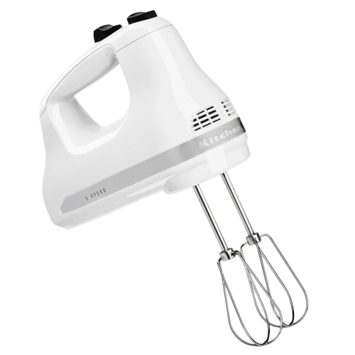 KitchenAid Ultra Power White 5-Speed Hand Mixer 120V