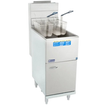Pitco Gas Fryer Stainless Steel Floor Model 35-40 lb. Oil Capacity Millivolt Control