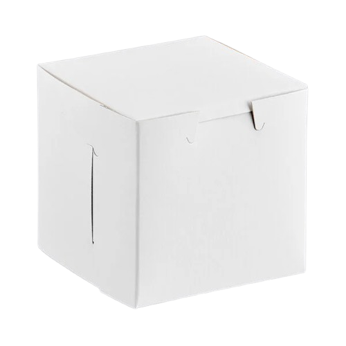 Cupcake/Bakery Box 4" x 4" x 4" White - 200/Case