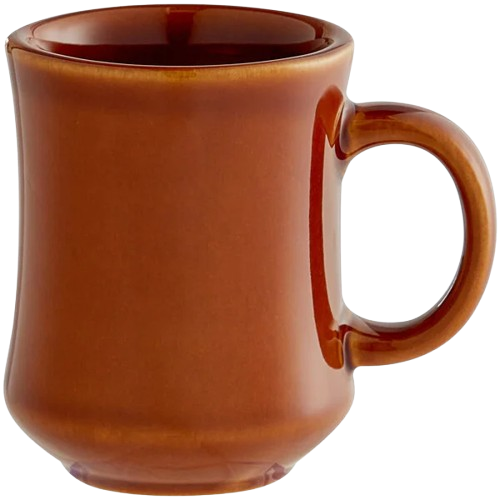 International Tableware Ceramic Cancun Princess Mug 8 oz. Caramel RM-P-CP -  36/Case