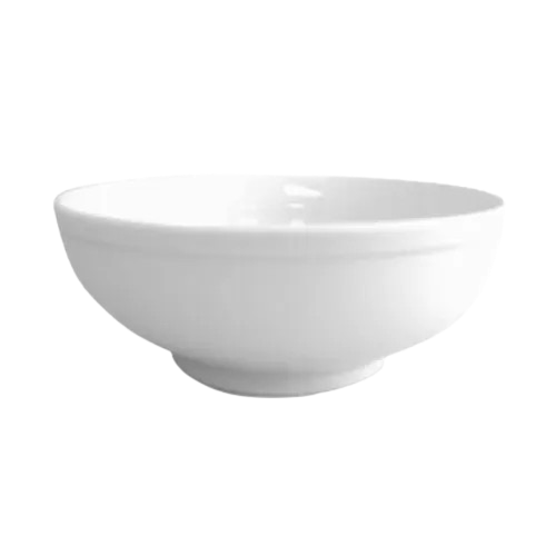 International Tableware Menudo Bowl European White 40 oz. MB-7 - 24/Case