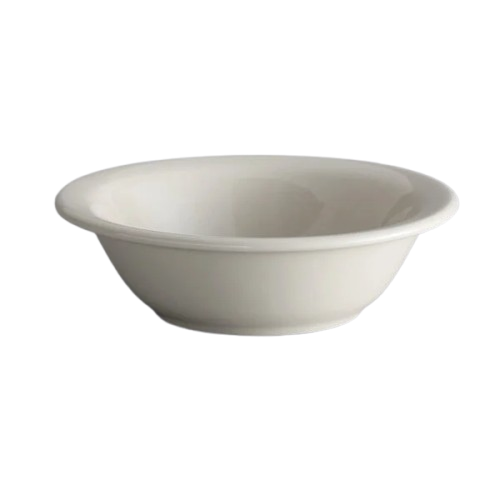 Libbey Ultima Cream White Round Rolled Edge Stoneware Grapefruit Bowl 12-1/2 oz. PWC-10 - 36/Case