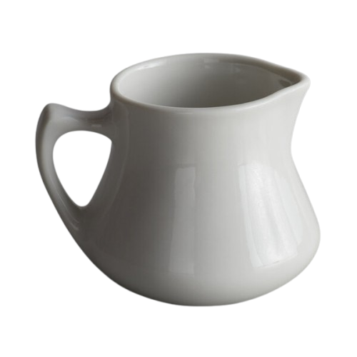 Yanco Ultima™ Creamer With Handle Porcelain Bright White 4-1/2 oz. RE-4-CM - 36/Case