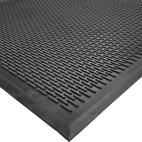 Cactus Mat Ridge-Scraper Heavy Duty Rubber Safety Mat 3' x 5' 1625M-C35