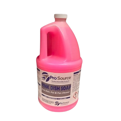 Pink Dishwashing Soap