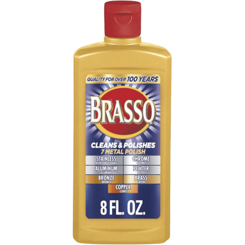 Brasso Metal Cleaner & Polish - 8 oz Bottle