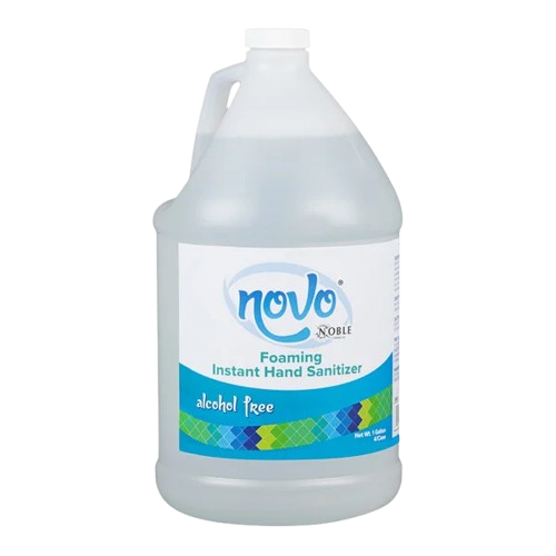 Novo Ready-to-Use Alcohol-Free Foaming Instant Hand Sanitizer - 4/Case