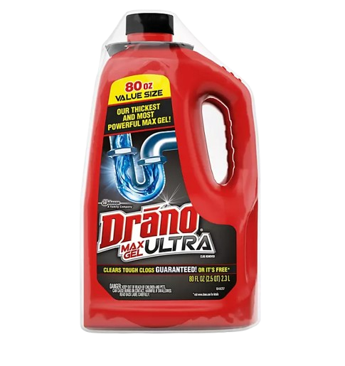 Drano Max Ultra Gel Drain Opener 80 fl. oz.