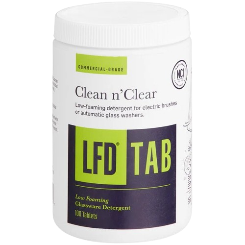 LFD Low Foam Bar Glass Detergent Tablet 100 Count