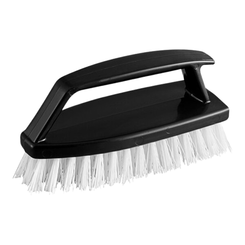 Iron Scrub Brush 6" Black