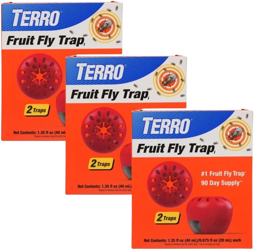 Terro Fruit Fly Trap 6-Pack