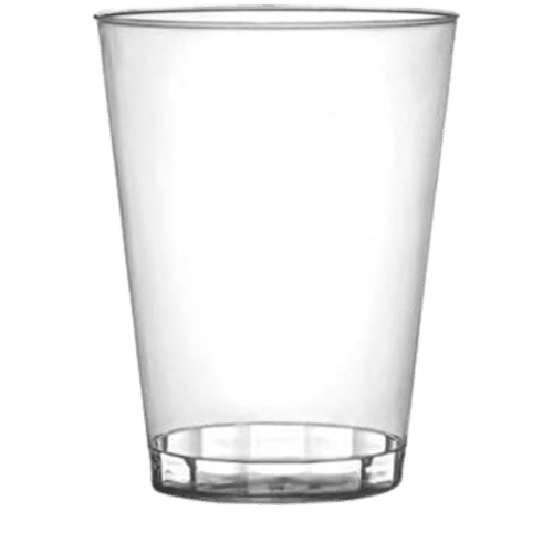 Fineline Savvi Serve Tall Clear Hard Plastic Tumbler 10 oz. 410-CL - 500 /Case