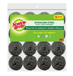 Scotch-Brite Stainless Steel Extra Large Scrubbers 16 ct.