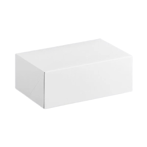 Bakery/Cake Box Auto Pop Up Window White 10" x 6-1/4" x 3-1/2" - 150/Case