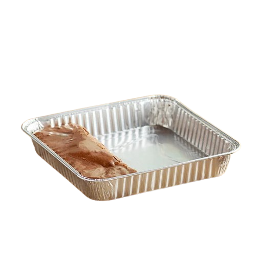 Pactiv Cake Foil Pan Square 8" Y66435 - 300/Case