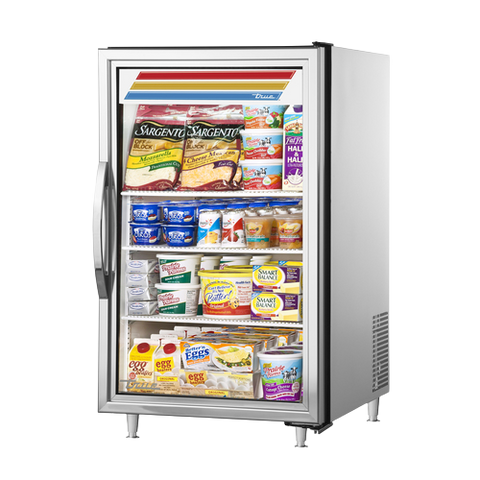 True Countertop Refrigerated Merchandiser w/ Three Shelves