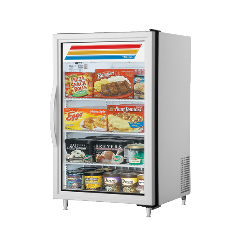 True Countertop Freezer Merchandiser w/ 3 Shelves