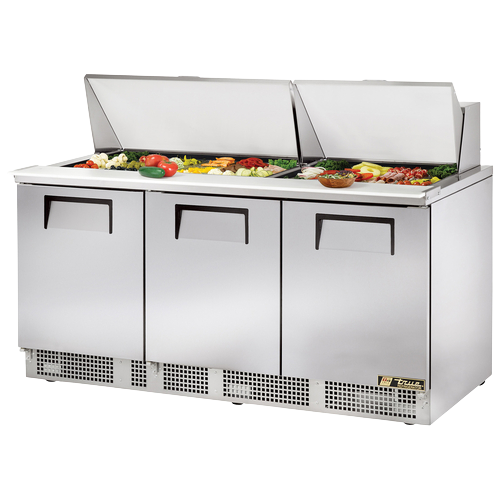 True Food Service Equipment Three-Section Sandwich/Salad Unit
