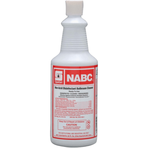 NABC Spartan Bathroom Cleaner 32 oz. - 12/Case