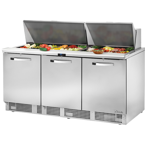 True SPEC SERIES Three Section Sandwich/Salad Unit