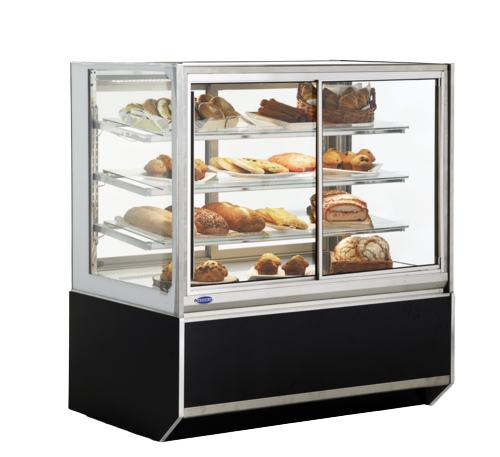 Federal Industries Italian Glass Non-Refrigerated Display Case