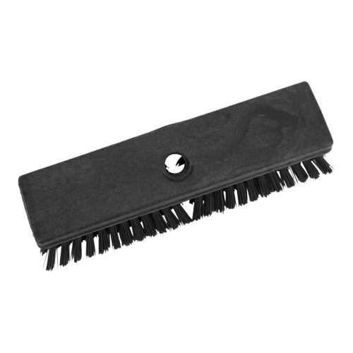 Deck Scrub Brush Black 10"