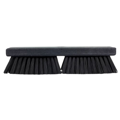 Deck Scrub Brush Black 10"