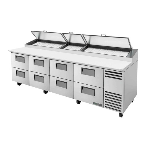 True Pizza Prep Table 8 Drawers